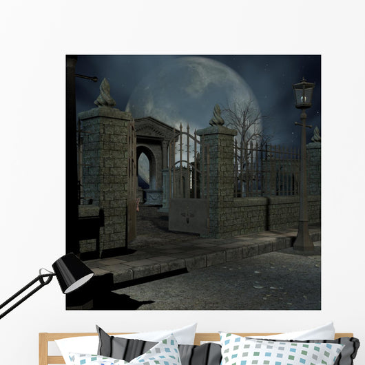 Cemetery Wall Decal