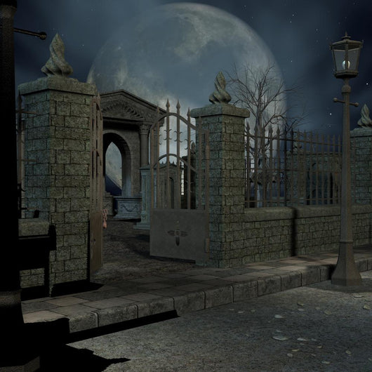 Cemetery Wall Decal
