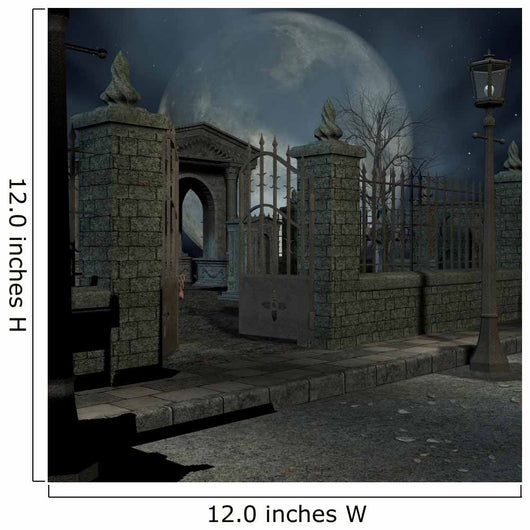 Cemetery Wall Decal