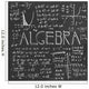 01 Algebra Formula Board Wall Decal