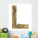 Steampunk Alphabet Letter L Wall Decal