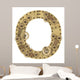 Steampunk Alphabet Letter O Wall Decal