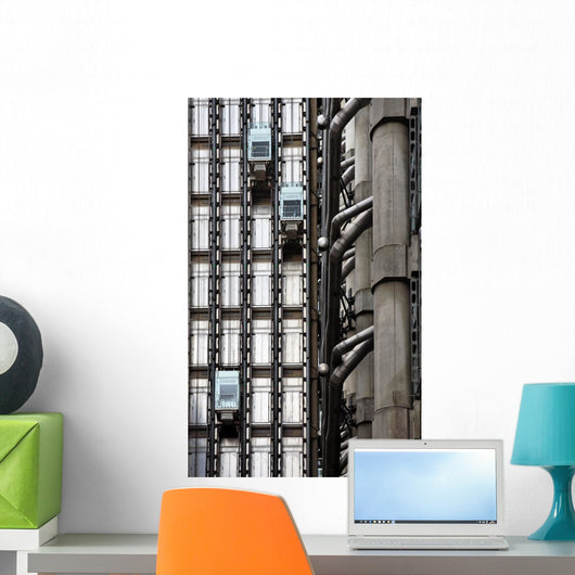 Elevators Modern Architecture Wall Decal