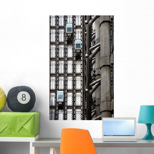 Elevators Modern Architecture Wall Decal