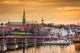 Annapolis Maryland Harbor Skyline Wall Decal