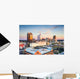 Raleigh North Carolina City Scape Wall Decal