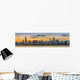 Chicago Downtown Skyline Wall Decal Panoramic Wall Decal