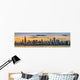 Chicago Downtown Skyline Wall Decal Panoramic Wall Decal
