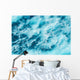 Abstract Splash Turquoise Sea Wall Decal