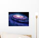 Spiral Galaxy Illustration Milky Wall Decal