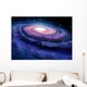 Spiral Galaxy Illustration Milky Wall Decal