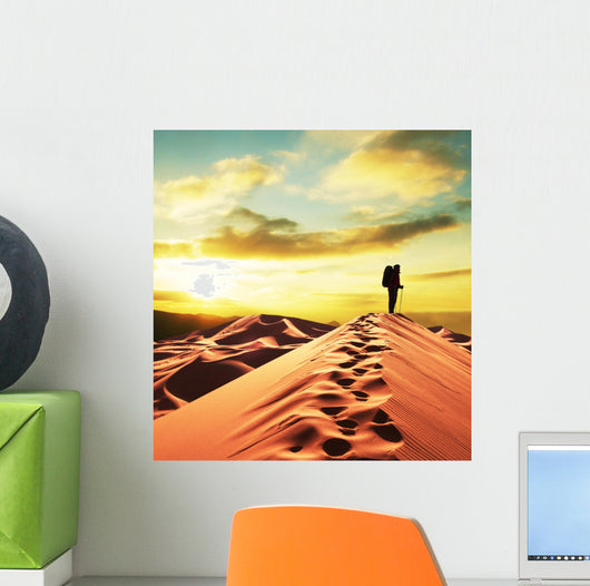 Hike Desert Wall Decal