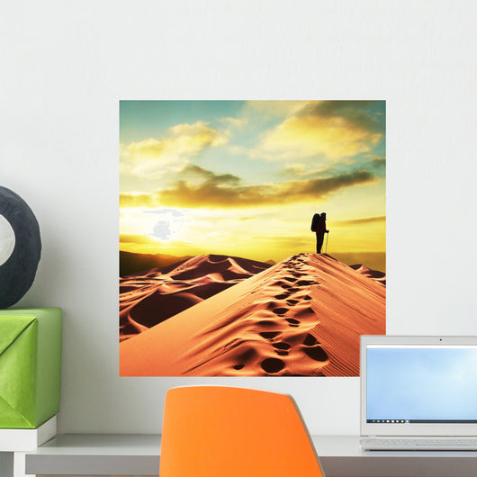 Hike Desert Wall Decal