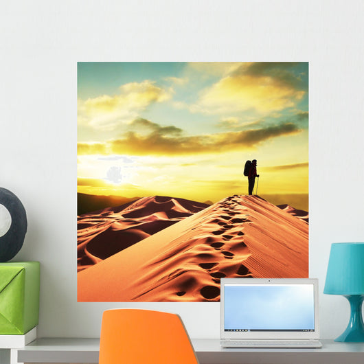Hike Desert Wall Decal