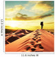 Hike Desert Wall Decal