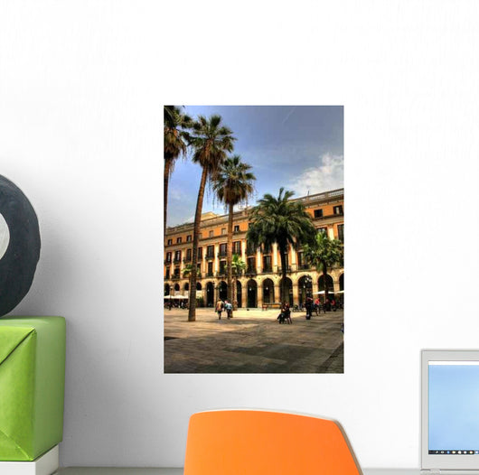 Placa Reial Barcelona Wall Decal