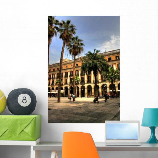 Placa Reial Barcelona Wall Decal