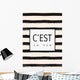 C'est La Vie Wall Decal