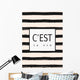 C'est La Vie Wall Decal