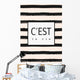 C'est La Vie Wall Decal