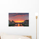 Arno and Ponte Vecchio at sunset, Florence, Italy Wall Mural