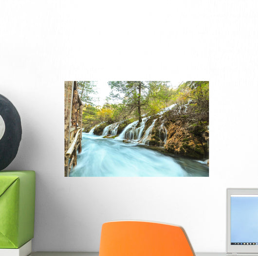 Jiuzhaigou Waterfall Wall Decal