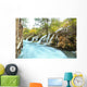 Jiuzhaigou Waterfall Wall Decal