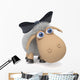 3D Ridiculous Sheep Wall Decal