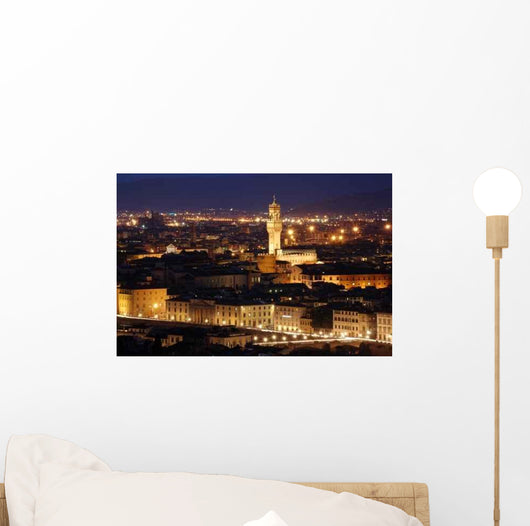 Palazzo Vecchio Night Wall Decal
