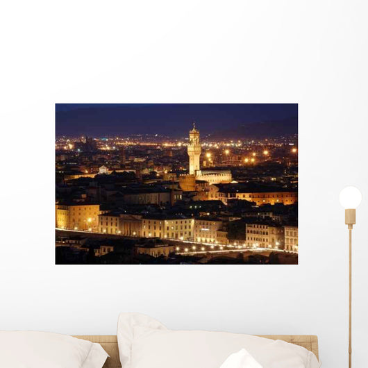 Palazzo Vecchio Night Wall Decal