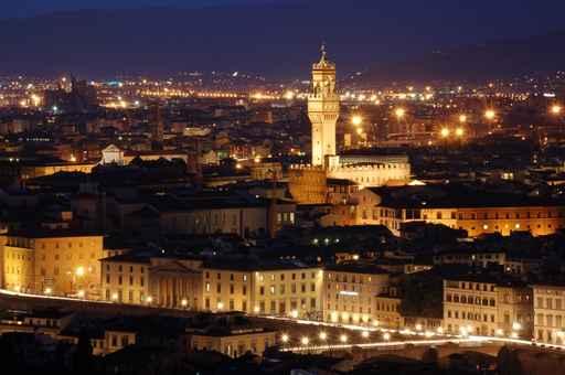 Palazzo Vecchio Night Wall Decal