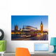 Iconic Double Decker Bus Wall Decal