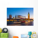 Iconic Double Decker Bus Wall Decal