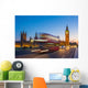 Iconic Double Decker Bus Wall Decal