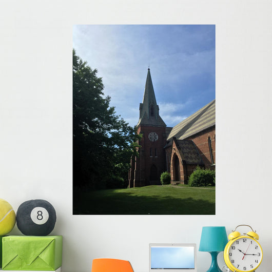 Beautiful Old Church Steeple Wall Decal