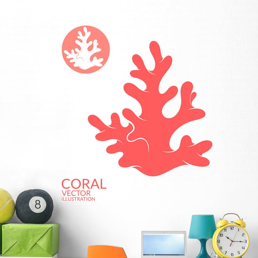 Coral Wall Decal