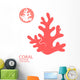 Coral Wall Decal