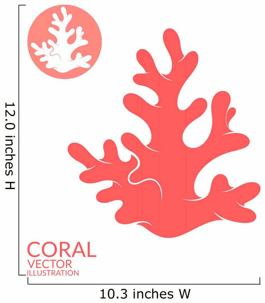 Coral Wall Decal