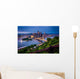 Evening Pittsburgh from Top Wall Decal
