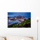 Evening Pittsburgh from Top Wall Decal