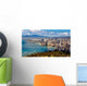 Waikiki Beach Honolulu Skyline Wall Decal