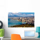 Waikiki Beach Honolulu Skyline Wall Decal