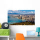 Waikiki Beach Honolulu Skyline Wall Decal