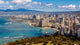 Waikiki Beach Honolulu Skyline Wall Decal