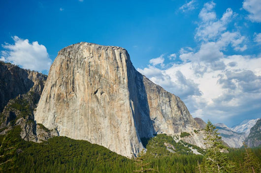El Capitan rock with clouds Wall Mural