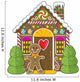 Gingerbread House and Man Wall Decal