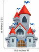 Fairy Tale Castle Wall Decal