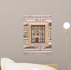 Historic Window to Courtyard Wall Decal