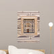 Historic Window to Courtyard Wall Decal