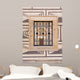Historic Window to Courtyard Wall Decal